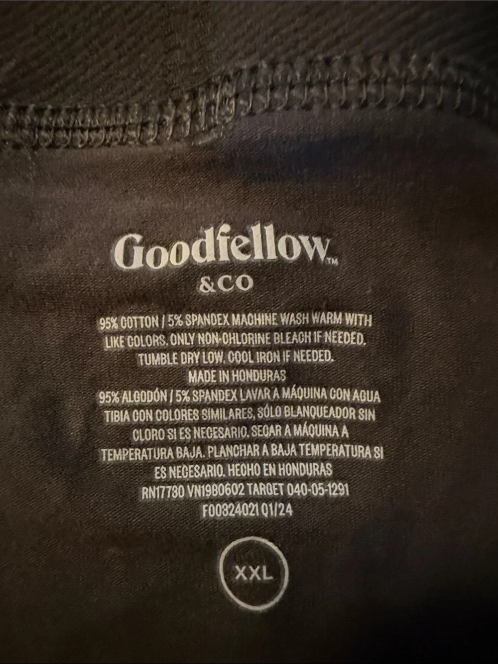 Goodfellow & Co goodfellow classic fabric